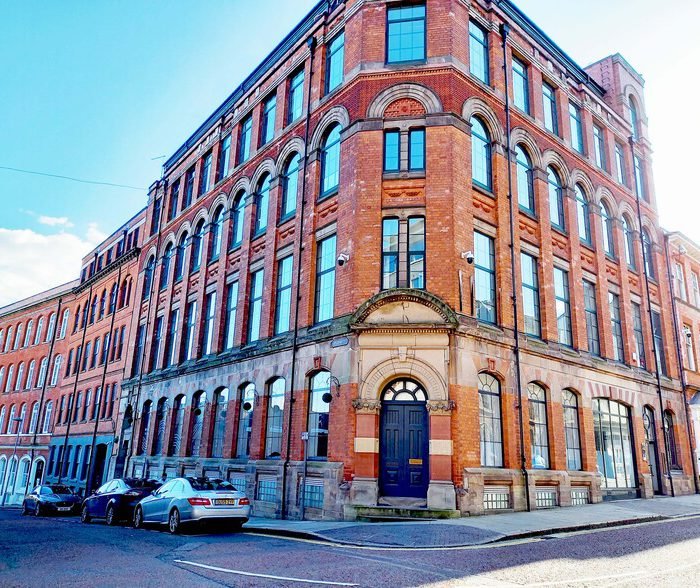 Merchants Court, a red-brick period building on Castle Gate in Nottingham